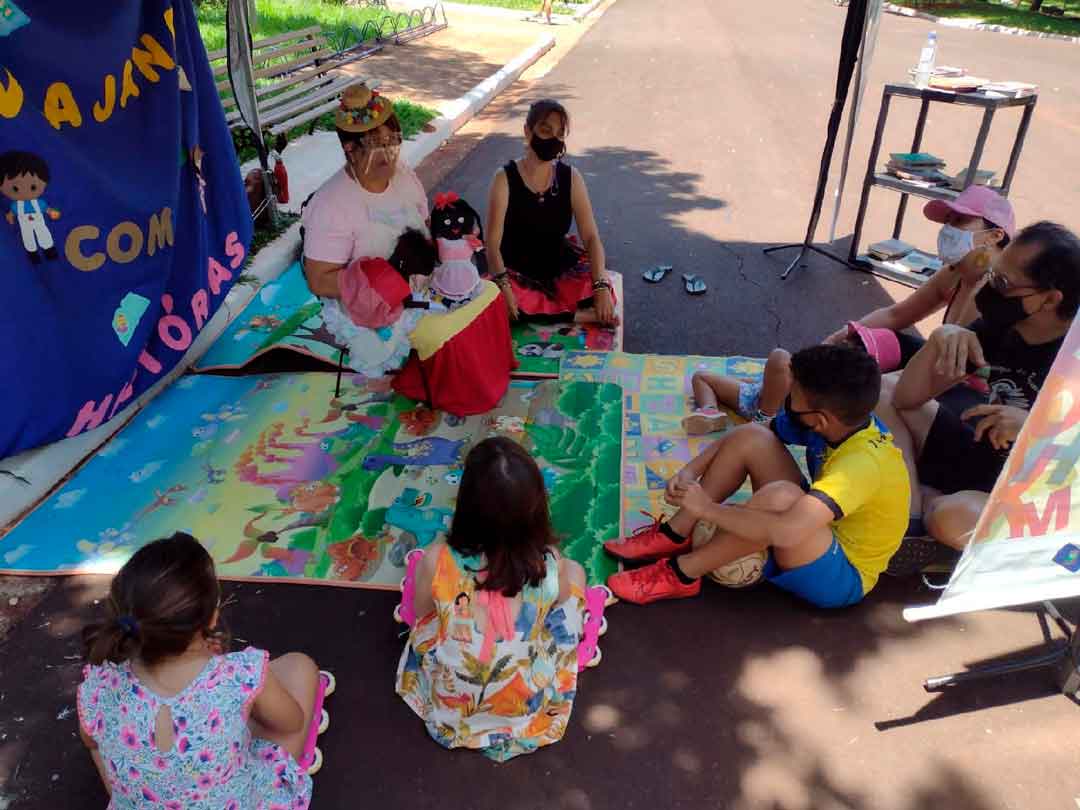 Projeto Viajando Com As Histórias Retoma Atividades Nos Parques Da Cidade