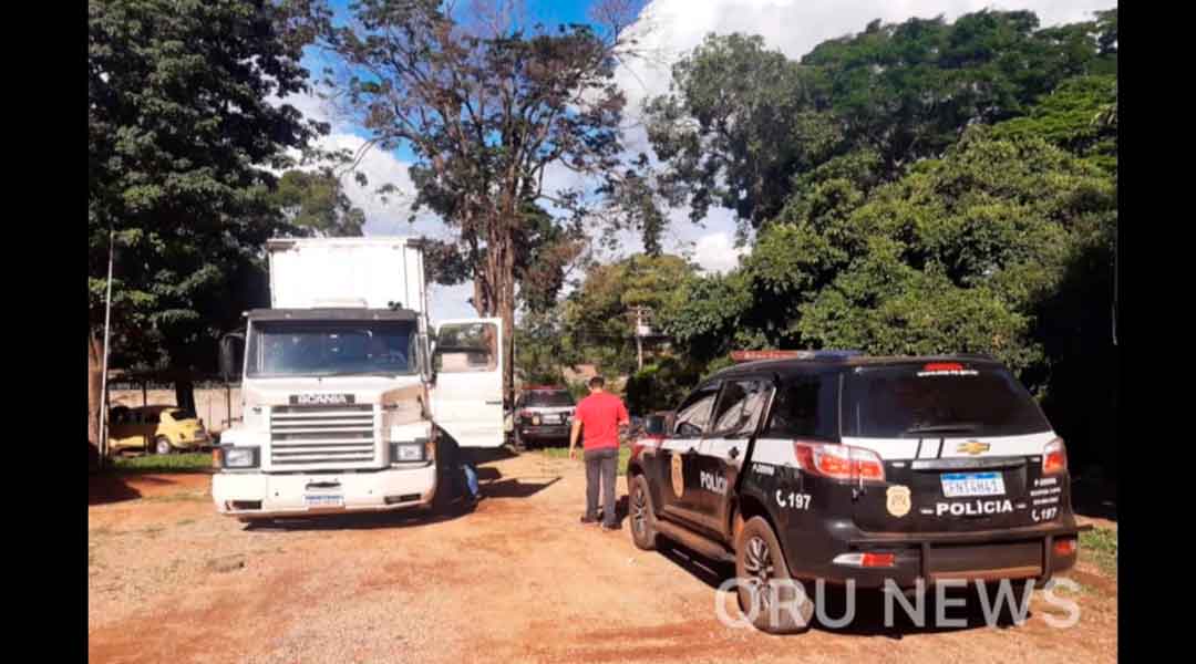 Carreta Com Placa Adulterada É Apreendida Pela Polícia