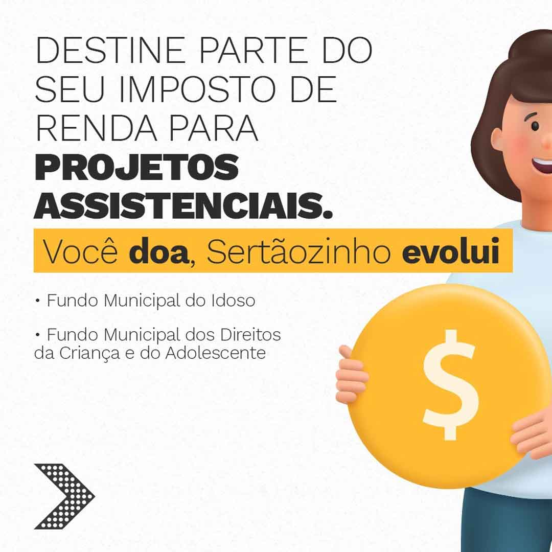 Direcione Parte Do Seu Imposto De Renda A Projetos Assistenciais Do Município