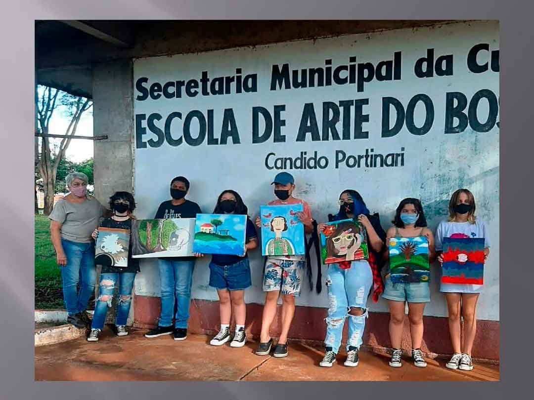 Escola De Arte Cândido Portinari Apresenta Trabalhos De Encerramento Da Turma Presencial 2021