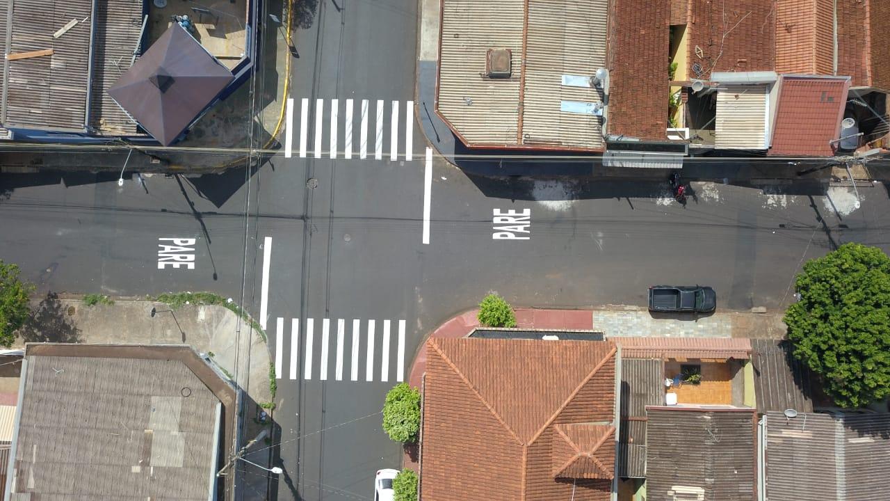 Sinalização É Renovada Em Ruas Do Bairro Ipiranga