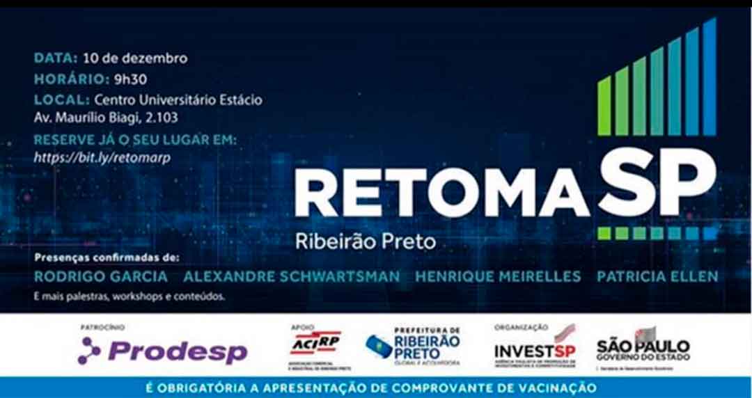 Vice-Governador Cumpre Agenda Hoje Em Ribeirao Preto