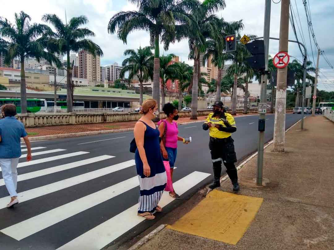 Campanha Ribeirão Na Faixa Retorna Ao Terminal De Ônibus Dra. Evangelina