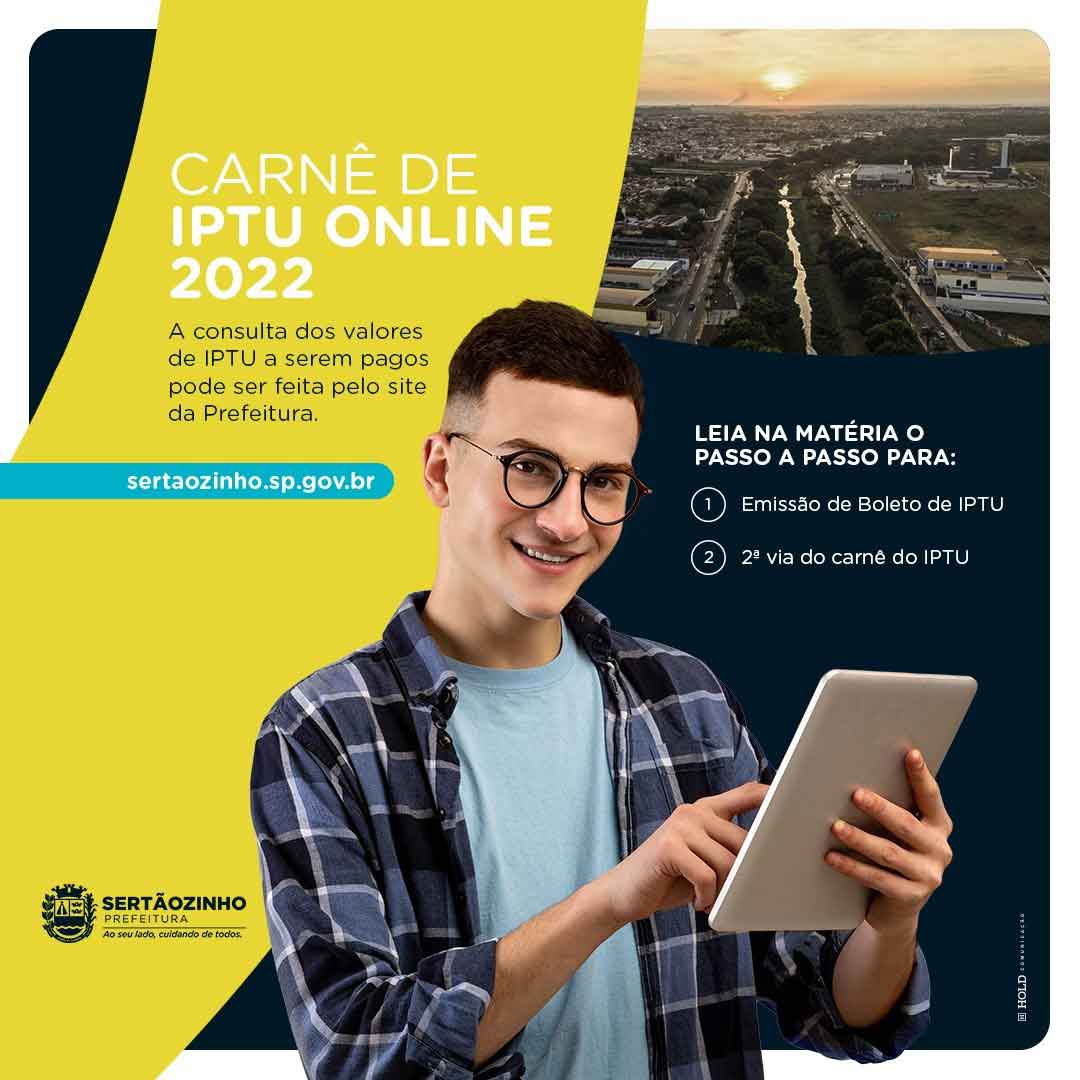 Iptu 2022 Já Está Disponível No Site Da Prefeitura