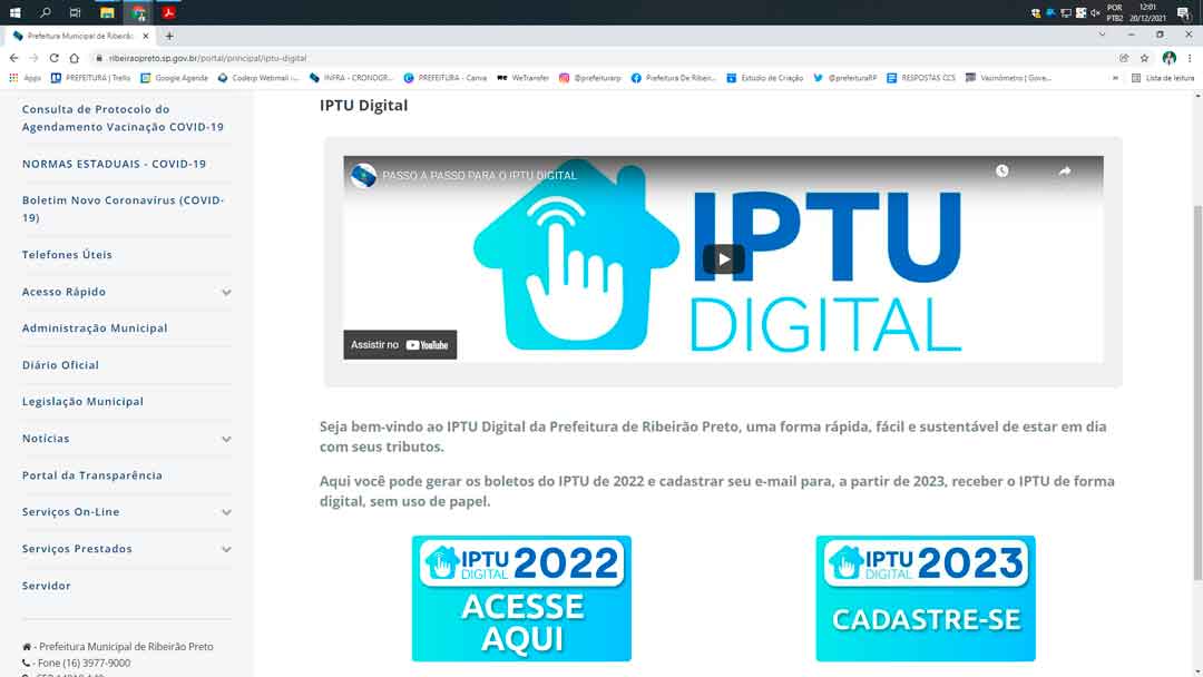 Iptu Digital Facilita Recolhimento De Tributo