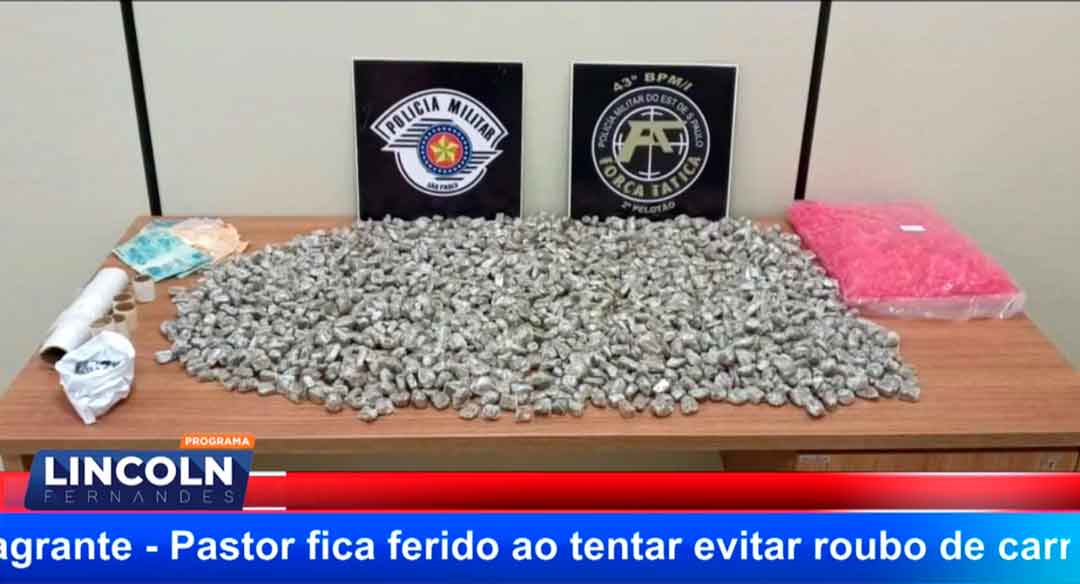 Polícia Apreende Grande Quantidade De Drogas Em Guariba-Sp