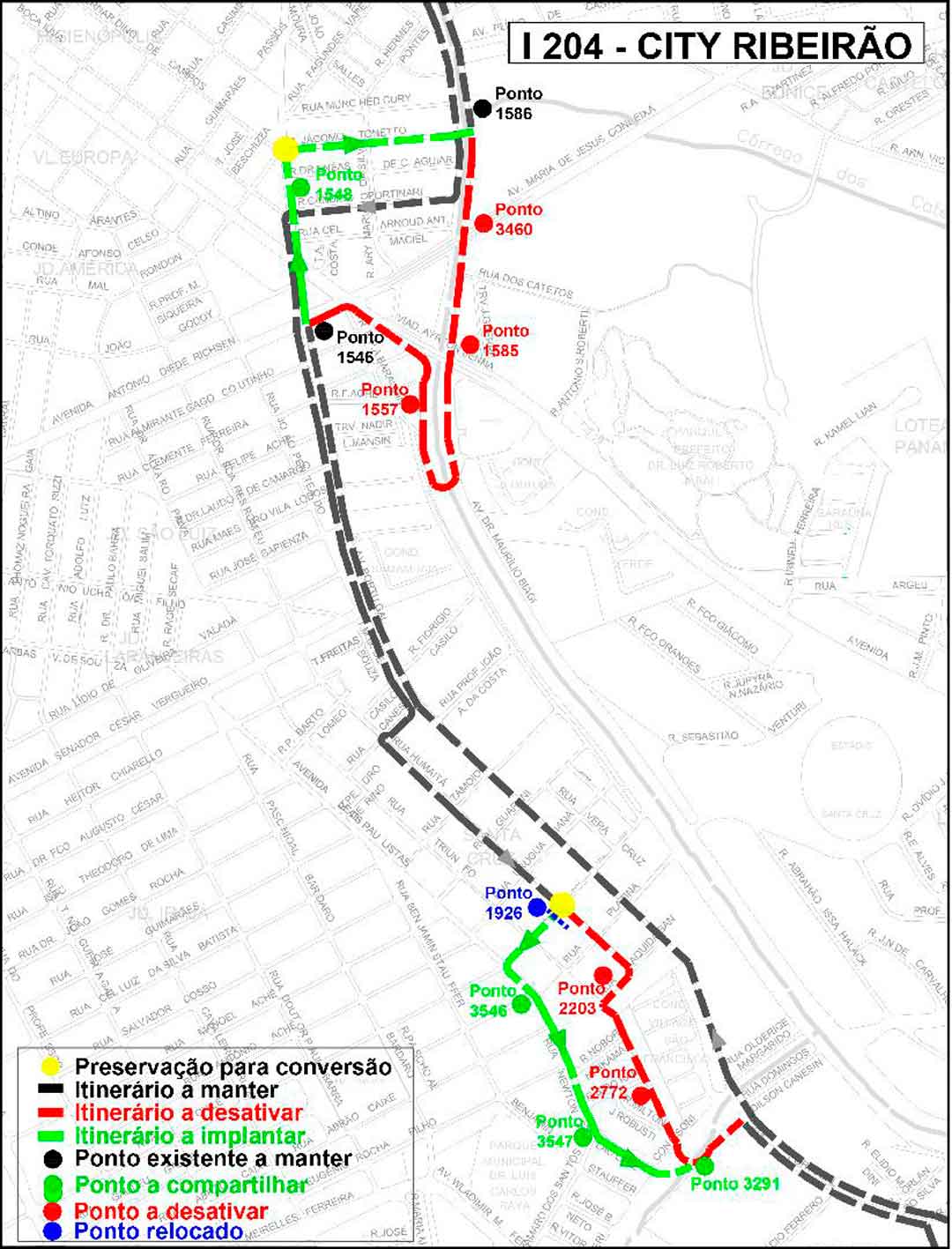 Transerp Altera Itinerário De Linha Da City Ribeirão