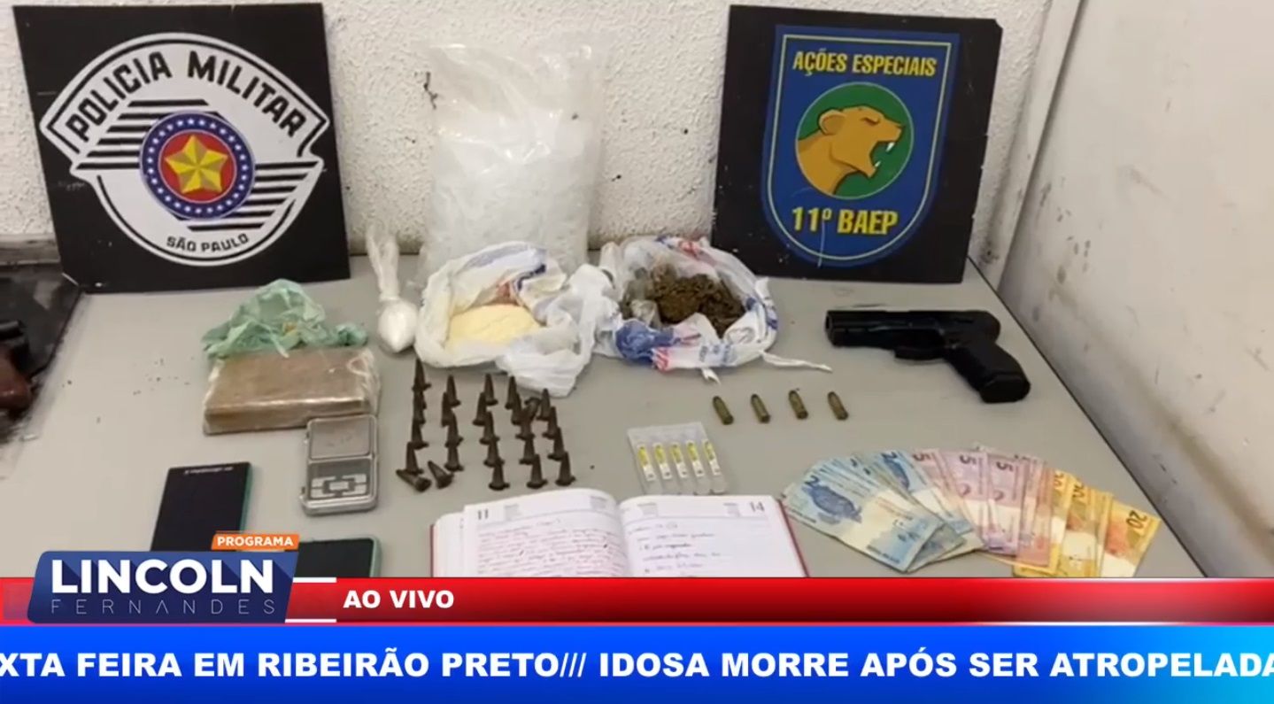 Baep Prende Homens Procurados Pela Justiça Por Roubo E Tráfico De Drogas Em Ribeirão Preto