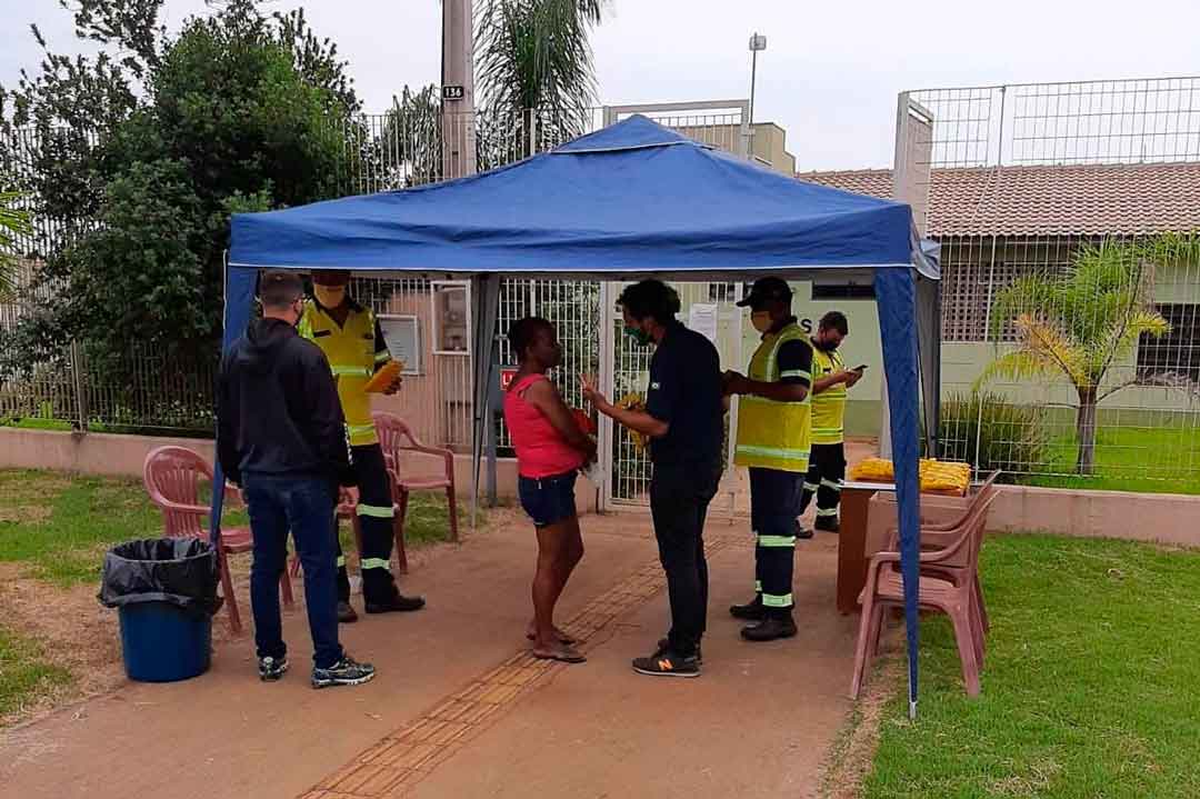 Cras 7 E Entrevias Fazem Ação De Conscientização No Cristo Redentor