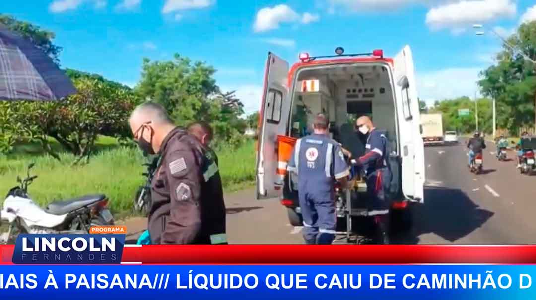 Líquido Que Caiu De Caminhão De Lixo, Provoca Acidentes Na Via Norte, Em Ribeirão Preto