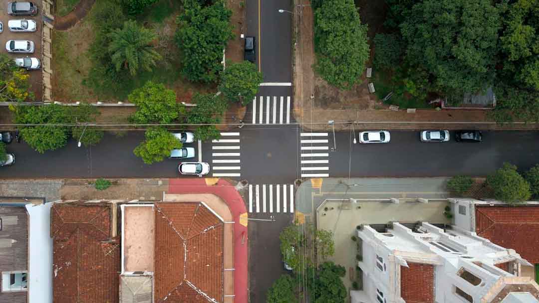 Ruas Da Vila Tibério Recebem Renovação De Sinalização