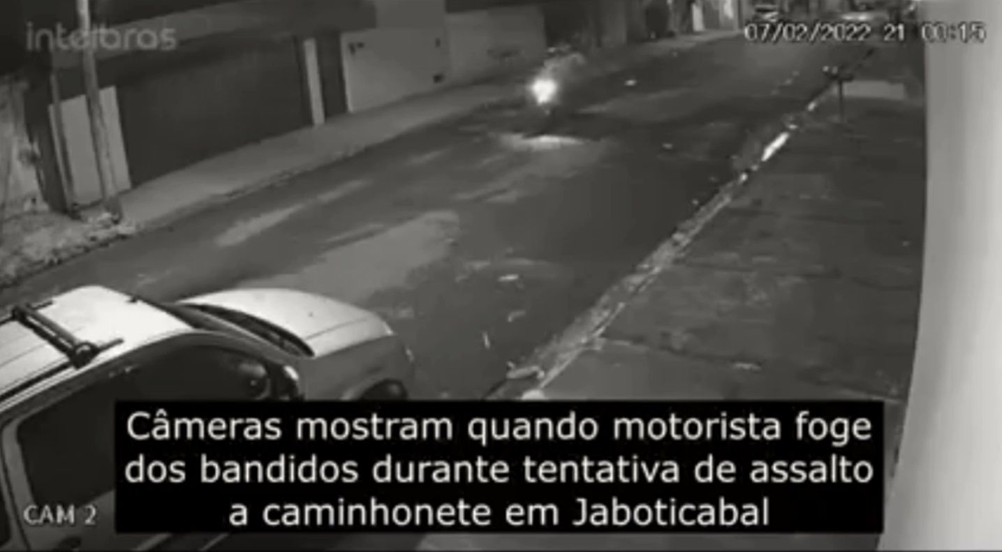 Tentativa De Roubo De Caminhonete Em Jaboticabal