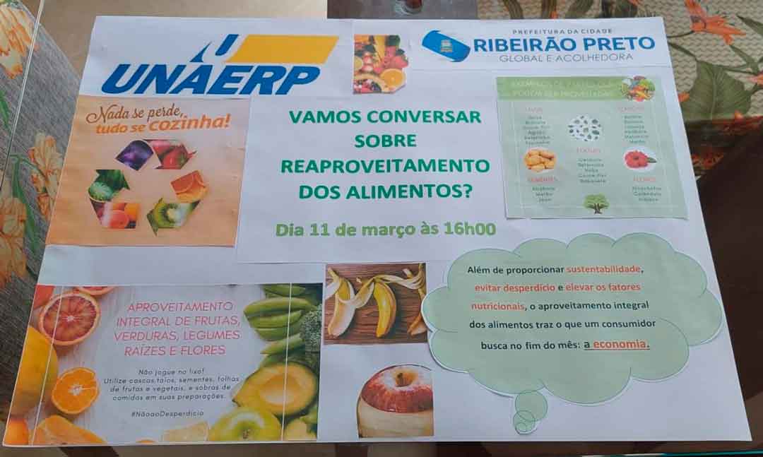 Ubs Bonfim Paulista Realiza Atividade De Educação Em Saúde Com Foco No Reaproveitamento De Alimentos