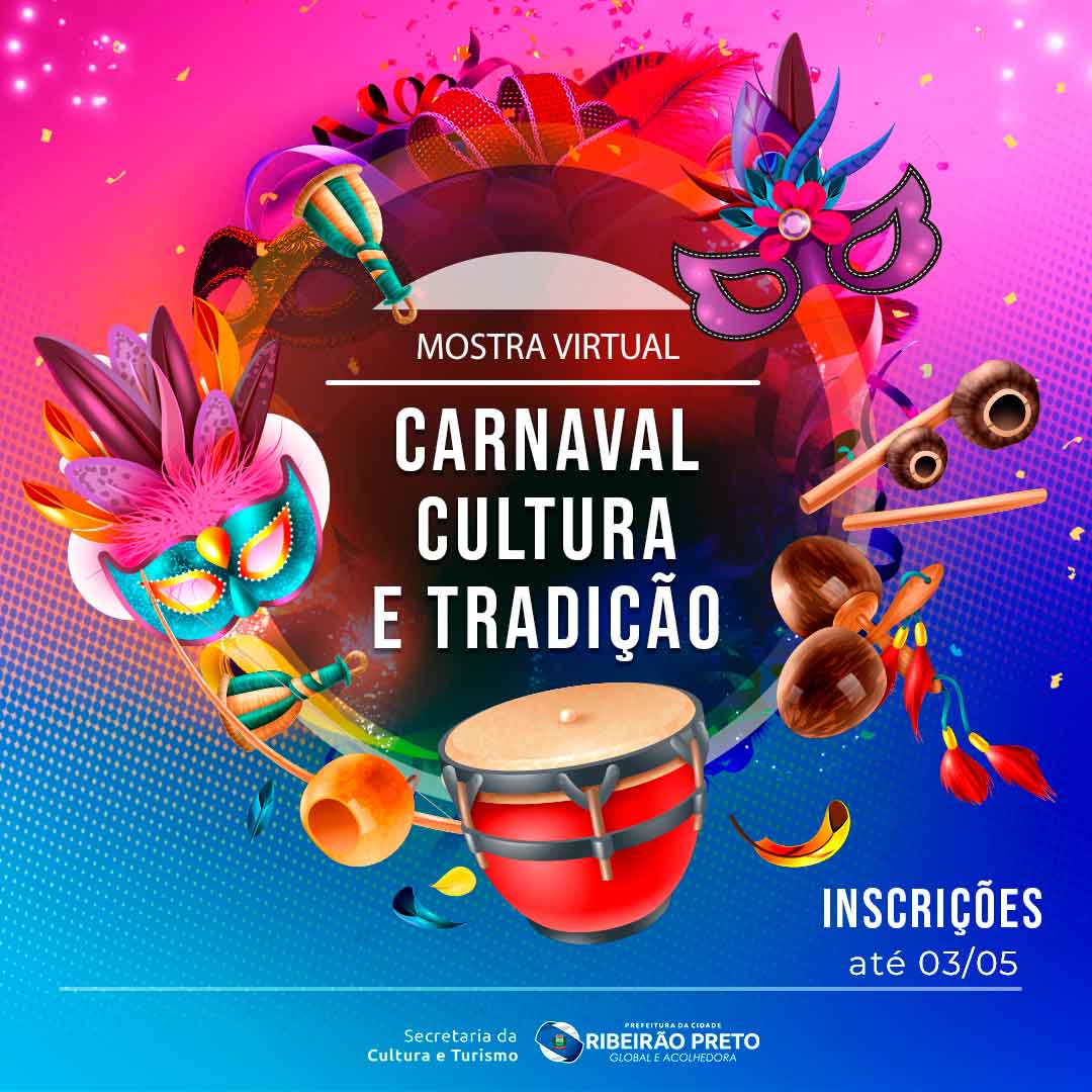 Mostra Virtual De Arte Carnaval Está Com Inscrições Abertas