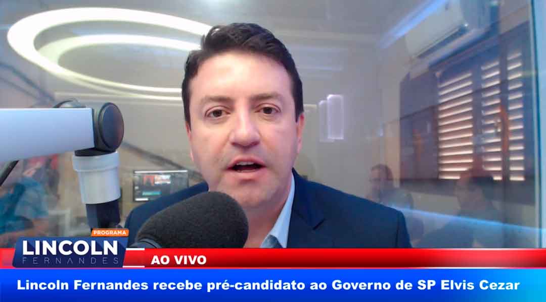 Pré Candidato Ao Governo De São Paulo Elvis Cezar Fala Ao Voz Metropolitana