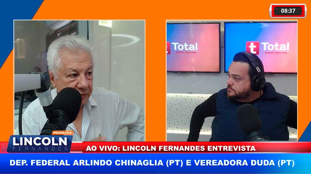 Deputado Federal Arlindo Chinaglia Em Entrevista Ao Voz Metropolitana