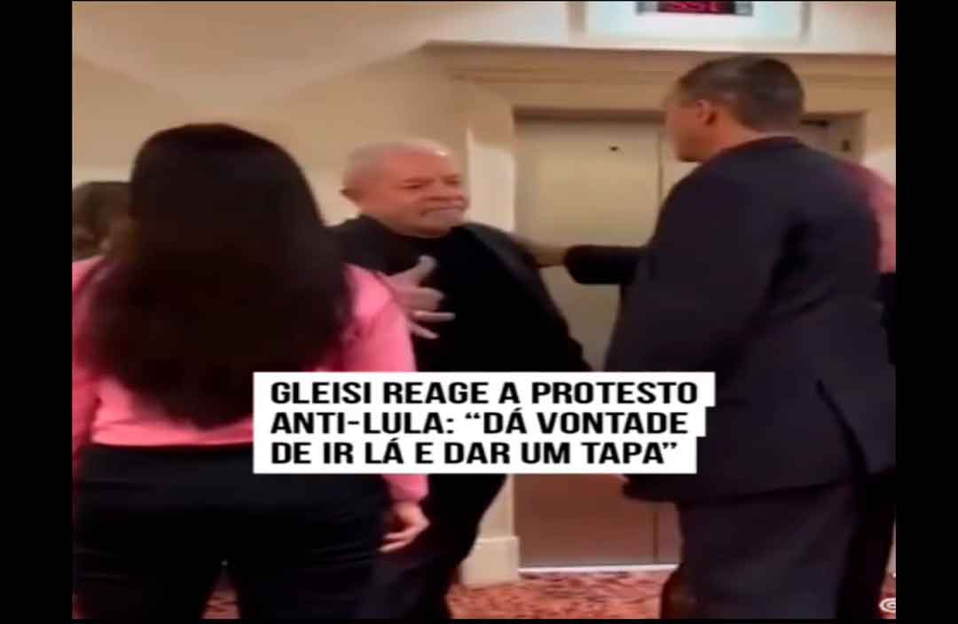 Em Vídeo Gleisi Holffmann Reage A Protesto Anti Lula