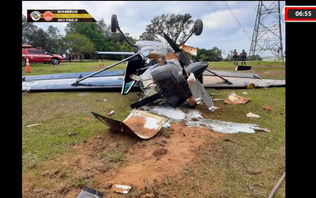 Queda De Avião Com Paraquedistas Deixa Dois Mortos No Interior De São Paulo