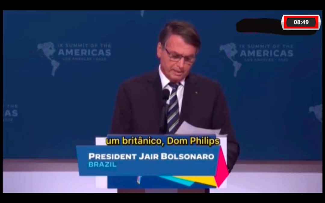 Bolsonaro Diz Que Forças Armadas E Pf Fazem Busca Incansável Por Dom Phillips E Bruno Pereira, Desaparecidos No Amazonas