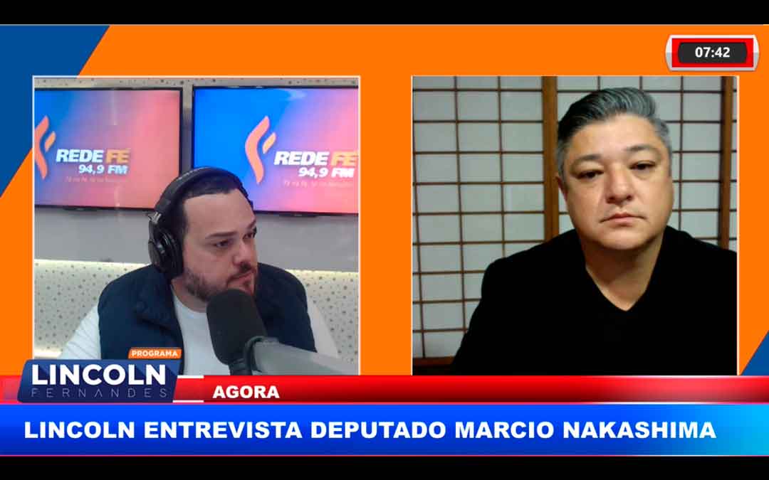 Deputado Márcio Nakashima Fala Ao Voz Metropolitana