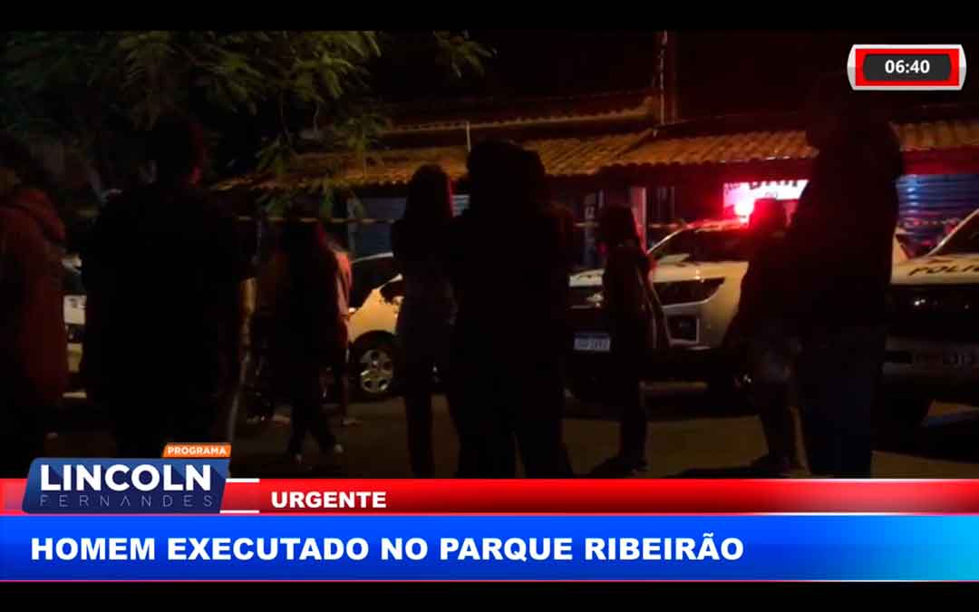 Jovem É Executado A Tiros No Parque Ribeirão