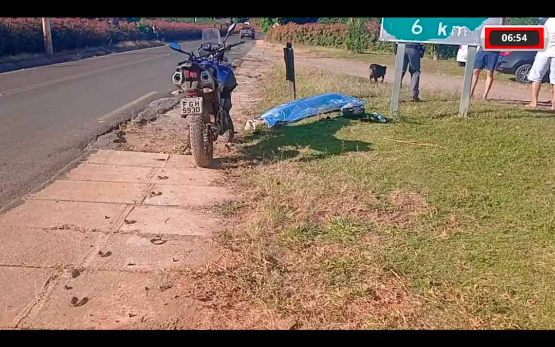 Motociclista Morre Em Acidente Em Estrada Entre Cristais Paulista E Ribeirão Corrente
