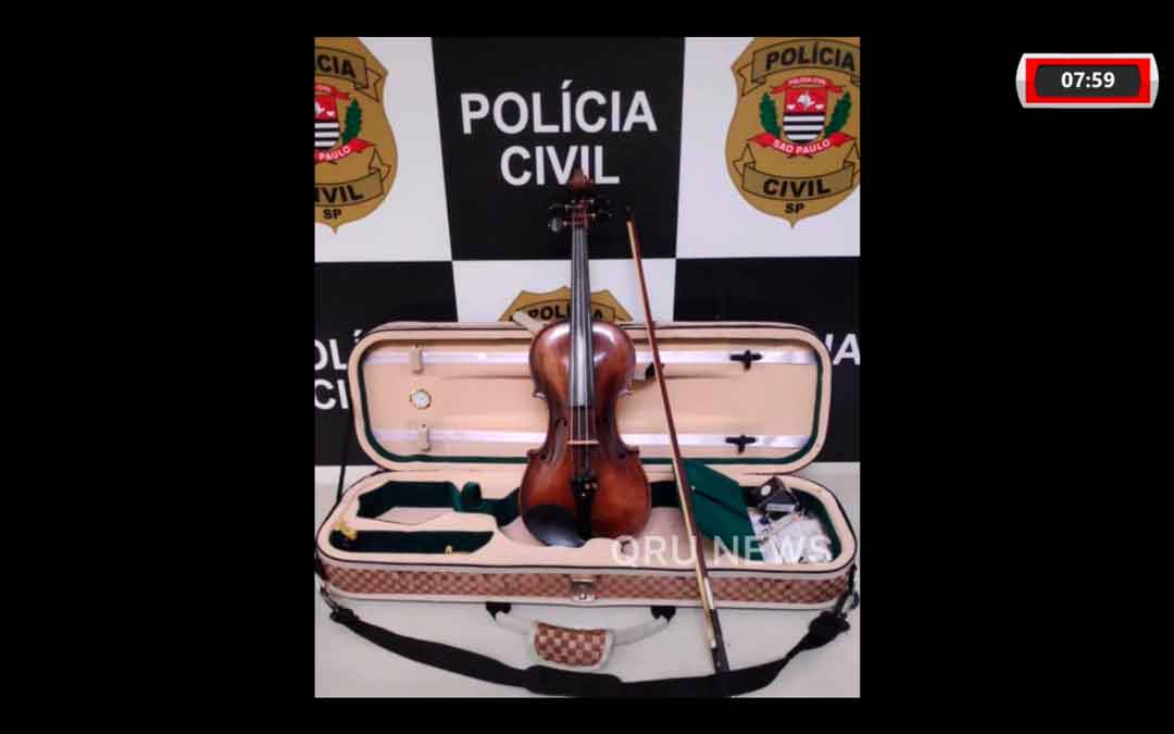 Violino Roubado Durante Assassinato De Professor Em São Simão É Recuperado