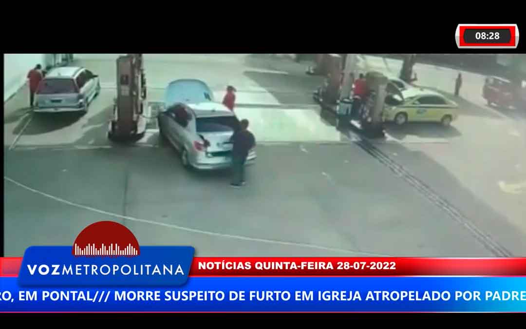 Câmera De Segurança Mostra Momento Em Que Carro Explode Em Posto De Gnv No Rio De Janeiro