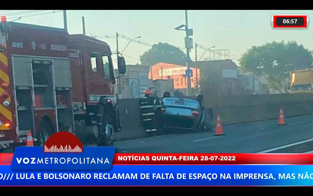 Capotamento Na Armando Sales Oliveira Deixa Quatro Amigas Feridas