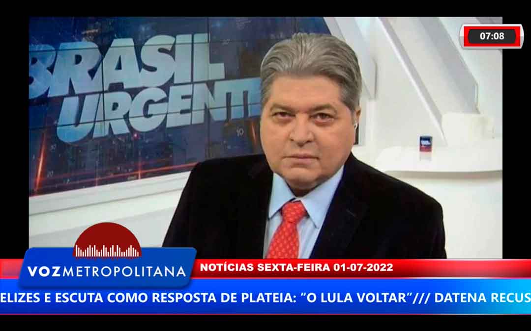 Datena Recusa Convite De Bolsonaro E Desiste De Disputar Eleição