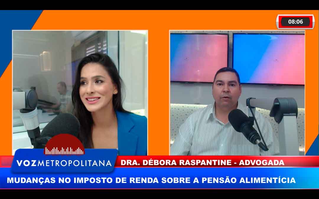 Dra. Débora Raspantine Fala Sobre Imposto De Renda Em Pensão Alimentícia