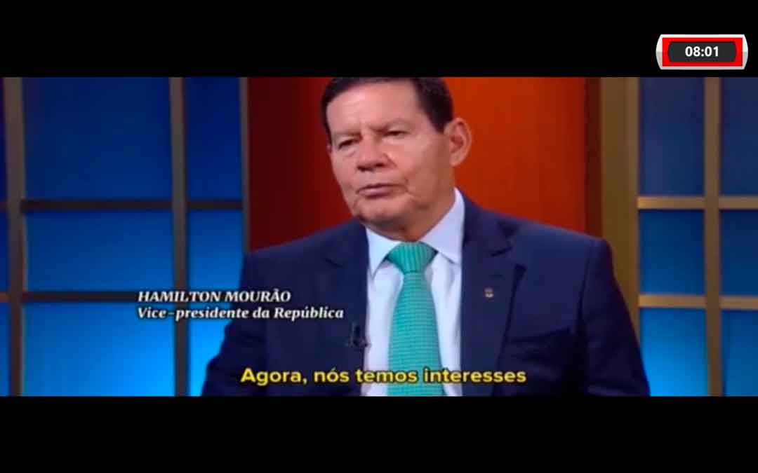 Hamilton Mourão Diz Que Brasil Condena A Guerra Na Ucrânia