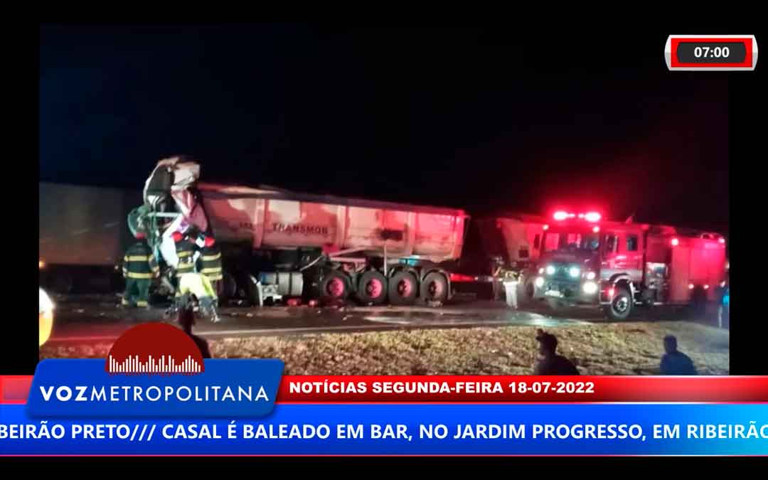 Motorista De Caminhão Morre Em Acidente Na Rodovia Brigadeiro Faria Lima Entre Taquaral E Taiúva