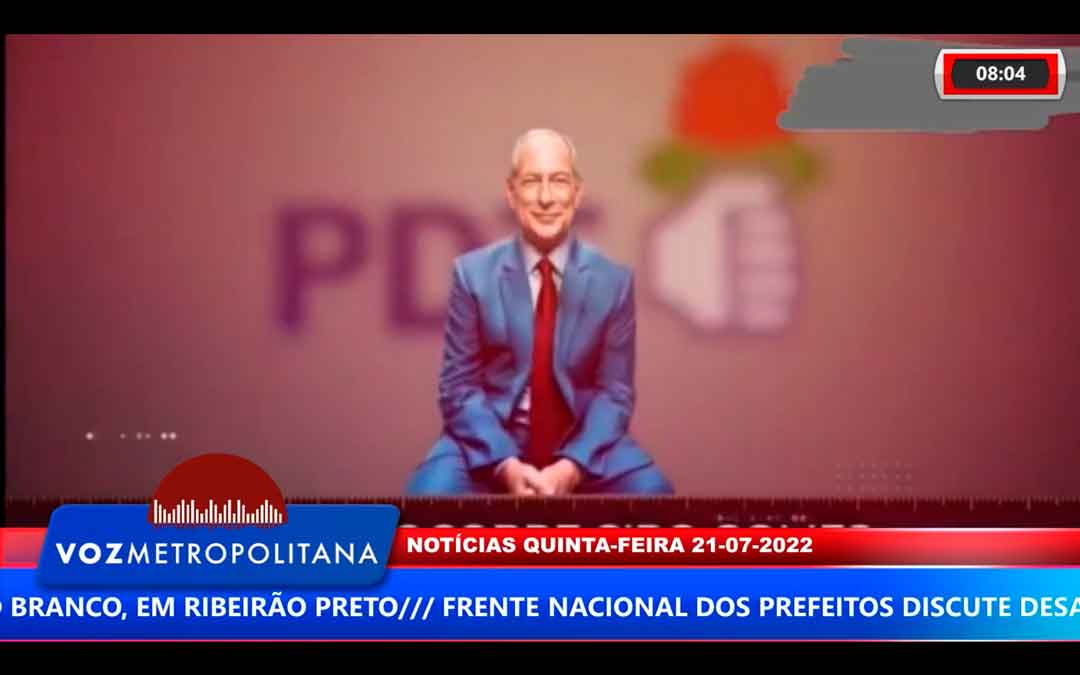 Pdt Finaliza Convenção E Ciro Gomes É Oficialmente Candidato A Presidente Da República