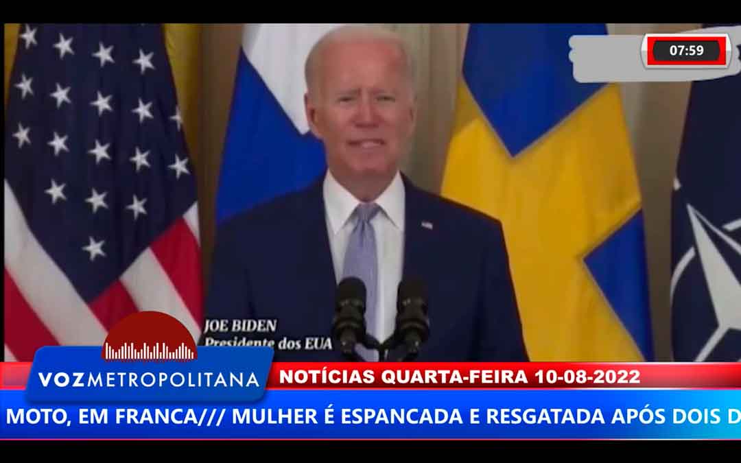 Biden Assina Apoio Dos Eua À Entrada De Suécia E Finlândia Na Otan