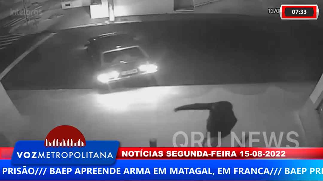 Câmera De Segurança Flagra Ação Frustrada De Gangue Da Marcha À Ré, Em Ribeirão Preto