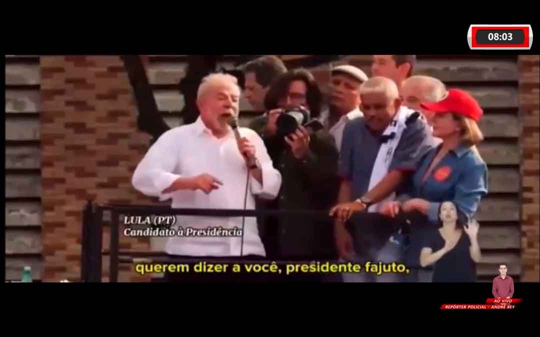 Em Discurso, Lula Diz Que Bolsonaro É Possuído Pelo Demônio