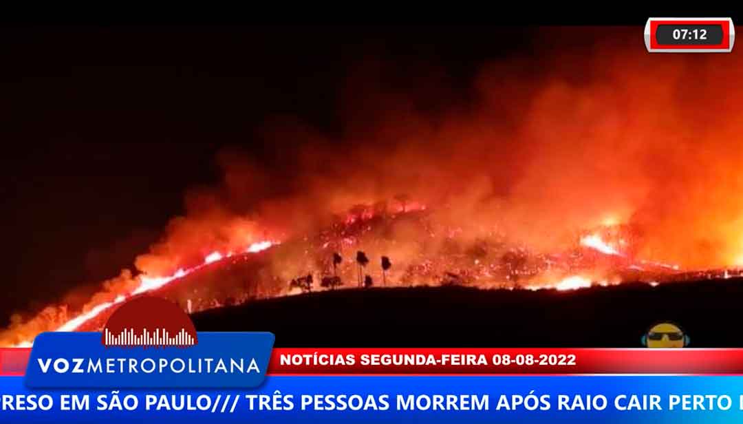 Incêndio Em Mata Na Cidade De Rincão Causa Preocupação