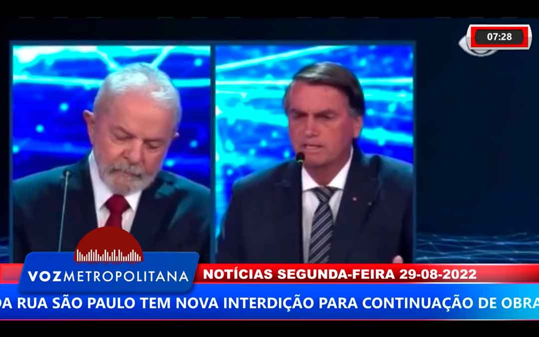 Na Primeira Pergunta Entre Os Candidatos, Bolsonaro Questiona Lula Sobre Corrupção No Debate Da Band