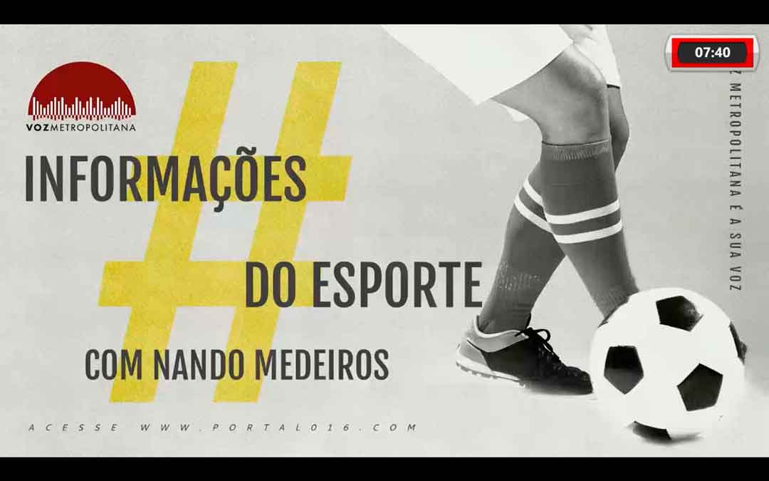 Notícias Do Esporte No Voz Metropolitana De Hoje