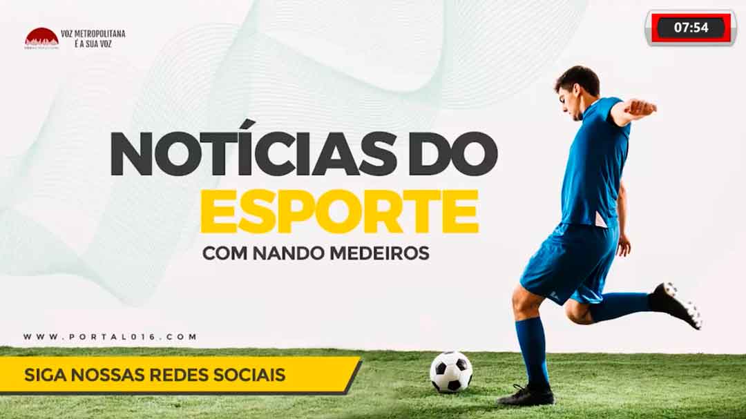 Notícias Do Esporte No Voz Metropolitana De Hoje