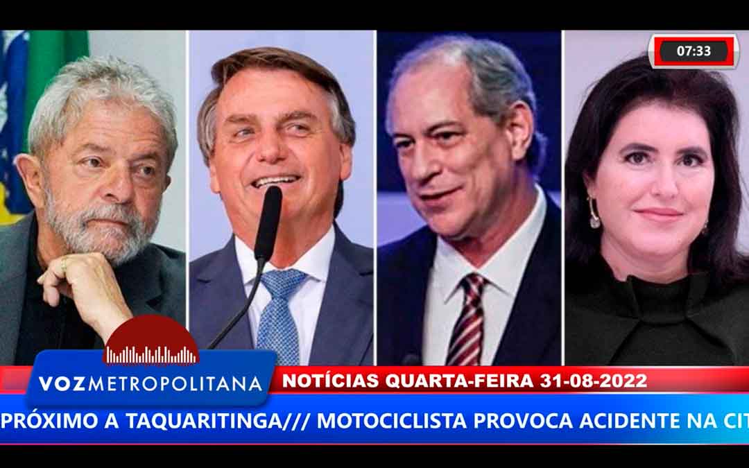 Pesquisa Ipec, Mostra Lula Com 44% Dos Votos No Primeiro Turno E Bolsonaro Com 32%