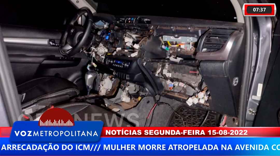 Polícia Encontra Caminhonetes Hilux Levadas Por Ladrões, Em Ribeirão Preto