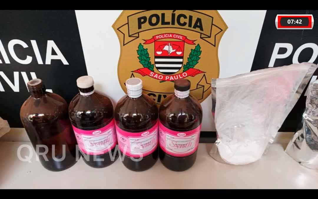 Polícia Encontra Laboratório De Drogas Em Residência, No Jardim Itaú