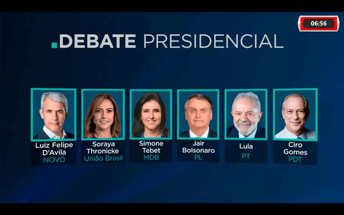 Primeiro Debate Presidencial Esquentou O Clima Na Noite De Domingo