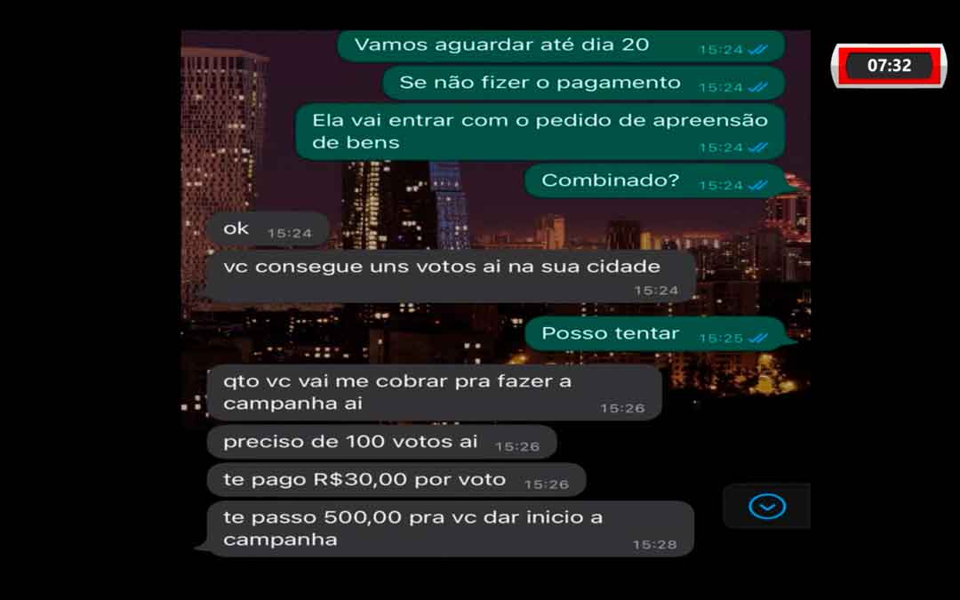 Alerta Contra Possível Tentativa De Compra De Votos