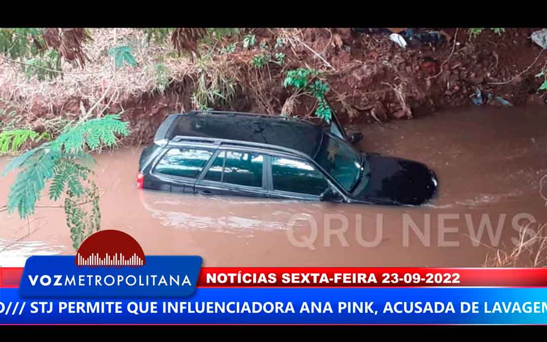 Carro Cai Em Corrégo De Ribeirão Preto