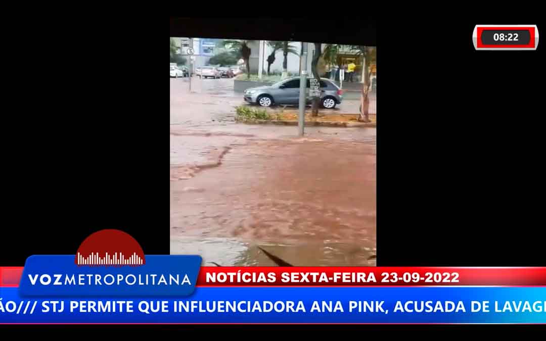 Chuva Causa Pontos De Alagamentos Em Ribeirão