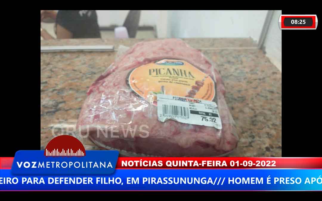 Homem É Preso Após Furtar Picanha Em Supermercado