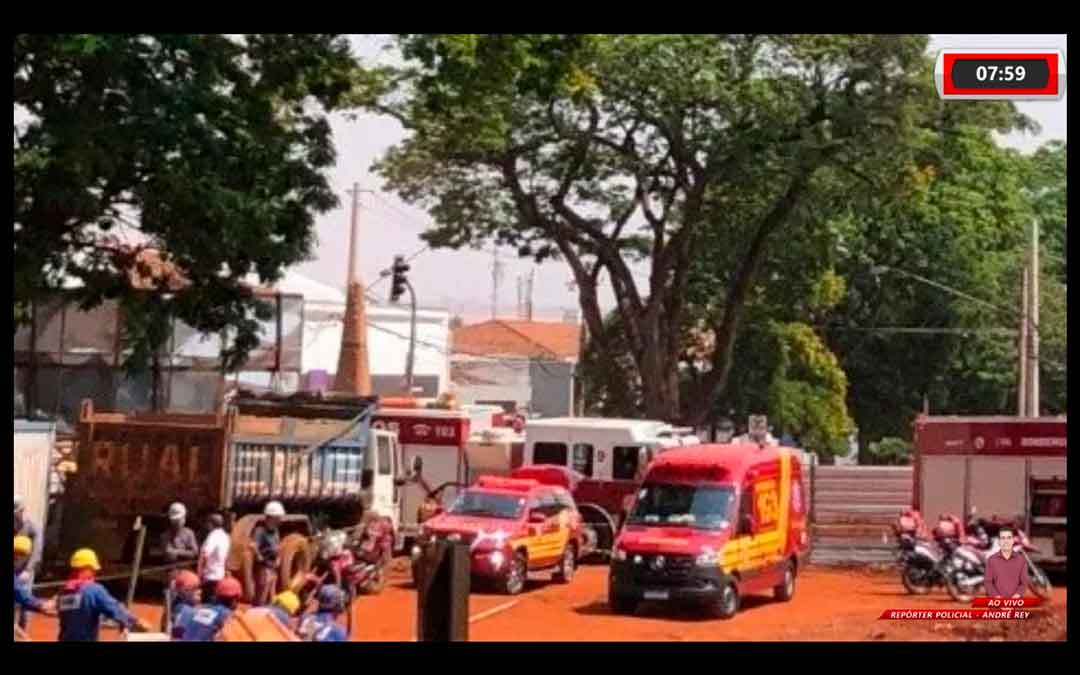 Trabalhador Cai Em Buraco De Seis Metros Em Obras De Túnel Na Presidente Vargas Com A Independência, Em Ribeirão Preto